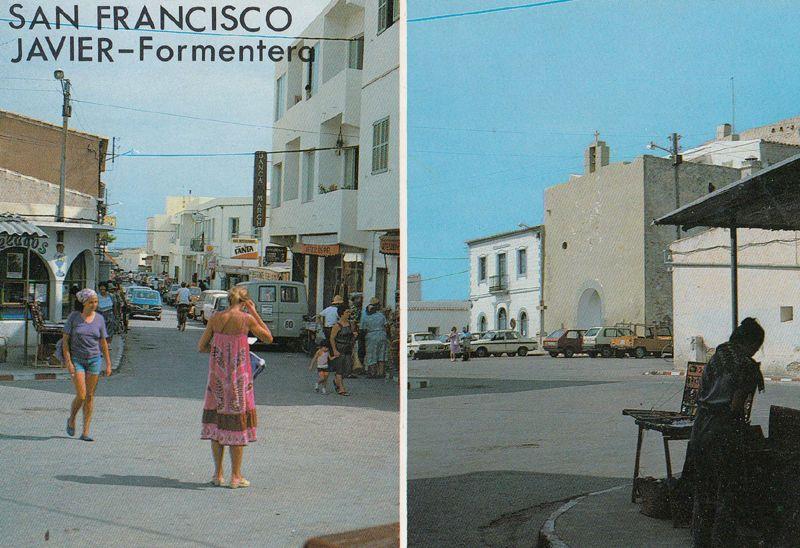 San Fransisco Javier Formentera Ibiza Postcard