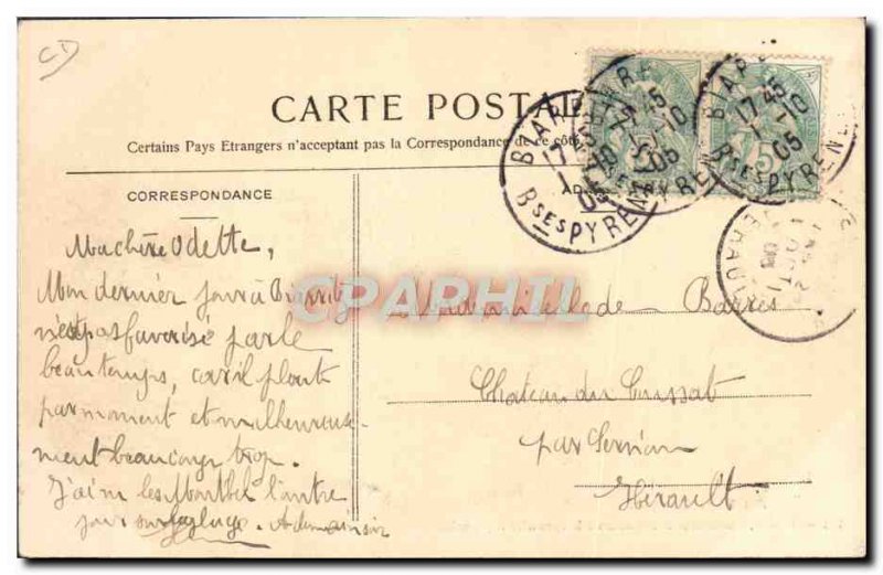 Old Postcard Folklore the Basque country Soldiers Cops and customs of the Spa...