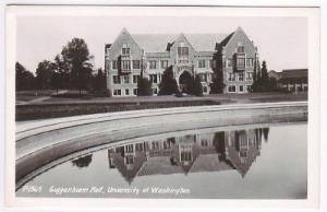 Guggenheim Hall University Washington Seattle Real Photo RPPC postcard