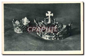 Postcard Old Gold Crowns of Our Lady of Sauvagnac That of the Virgin 122 This...