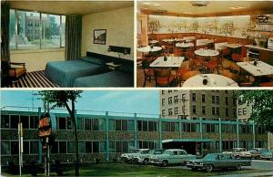 WI, Milwaukee, Wisconsin, Motel Continental, Multi View, Dexter No. 25235-B