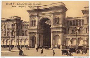 Galleria Vittorio Emanuele, MILANO (Lombardy), Italy, 1900-1910s