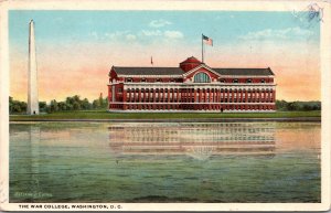 The War College Washington DC Postcard used 1915-30s