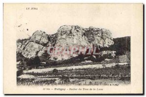 Postcard Old Rock Poligny hole Laune