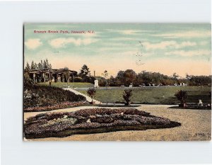 Postcard Branch Brook Park, Newark, New Jersey