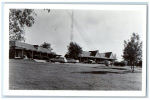 c1950's Tower Motel View Highway 40 & 61 Creve Coeur MO RPPC Photo Postcard