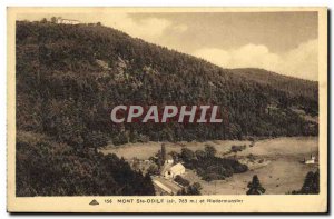 Old Postcard Mont Sainte Odile and Niedermunster