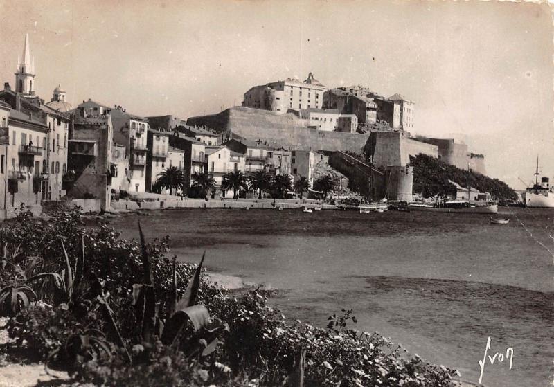 BR39298 Calvi la marine et la citadelle france