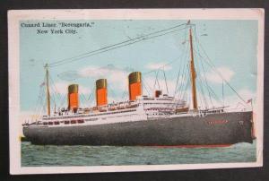 Cunard Liner Berengaria  NYC 1930