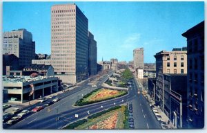 Postcard - St. Paul Place - Baltimore, Maryland