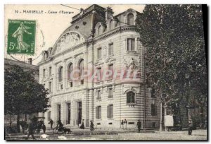 Old Postcard Bank Caisse d & # 39Epargne Marseille