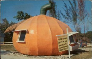 Storyland FL Pumpkin Shell Peter Peter Pumpkin Eater Postcard