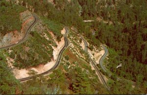 Arizona Switchbacks Into Oak Creek Canyon