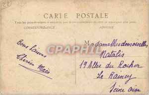 Old Postcard Chateaudun Chateau seen Griffin (map TOILEE)
