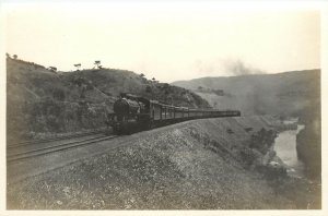 Set Of 10 RPPC Japanese Postcards & Envelope Map Scenes Along Railroad