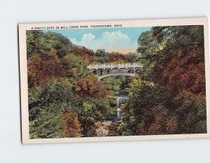 Postcard A Pretty Spot In Mill Creek Youngstown Ohio USA