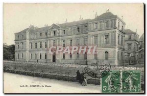 Old Postcard Rennes The Museum