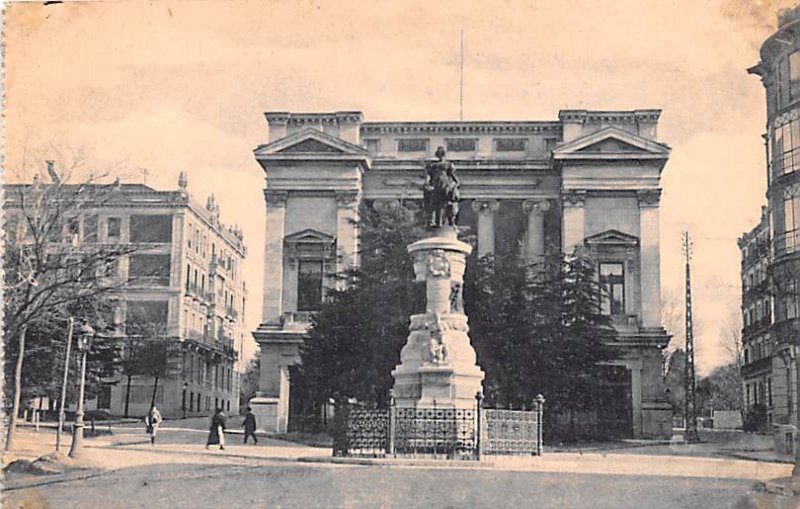 Estatua de Maria Cristina y Museo de Reproducciones Madrid Spain Unused 