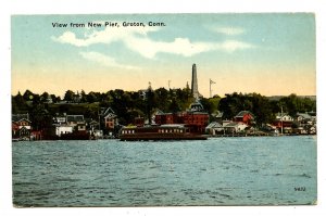 CT - Groton. View from the New Pier