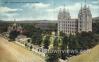 Temple Square - Salt Lake City, Utah UT  