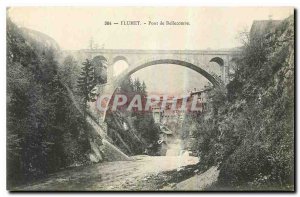 Postcard Old Bridge Bellecombe Flumet