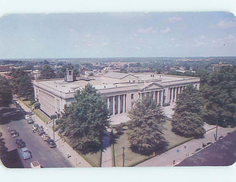 Unused Pre-1980 POST OFFICE SCENE Charlotte North Carolina NC hs0946