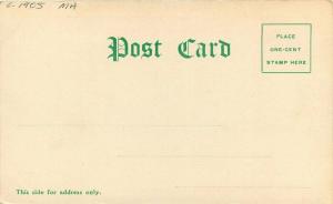 Boston Light Massachusetts Approaching Thieves C-1905 Postcard undivided 5741