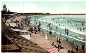 Rhode Island  Narragansett  Pier ,  View of Beach