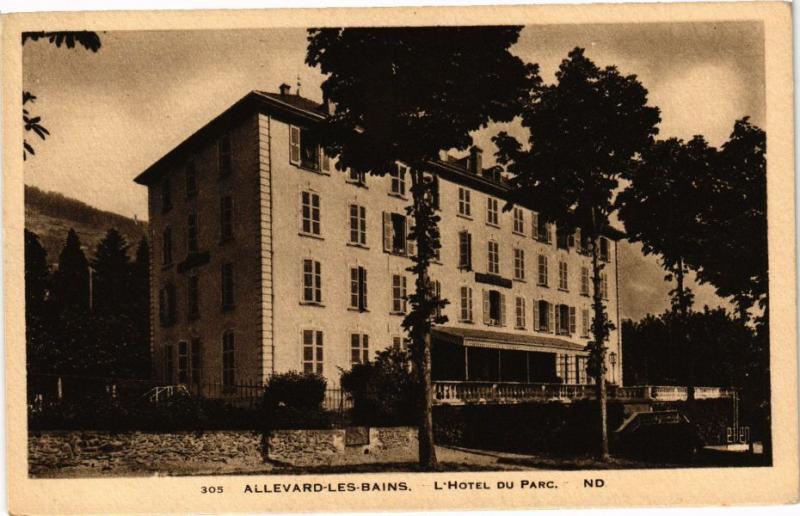 CPA ALLEVARD-les-BAINS - L'Hotel du Parc (295952)