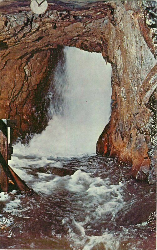 Postcard Thunder Head Underground Falls, Black Hills of South Dakota