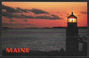 Maine - Marshall Point Light Near Port Clyde - [ME-037]