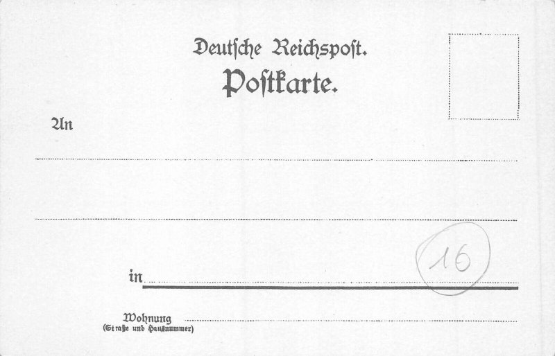 L026 Germany Gruss aus Kaiser Wilhelm military litho postcard