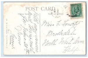 1909 Point Pleasant Park Gate Halifax Nova Scotia Canada Posted Postcard