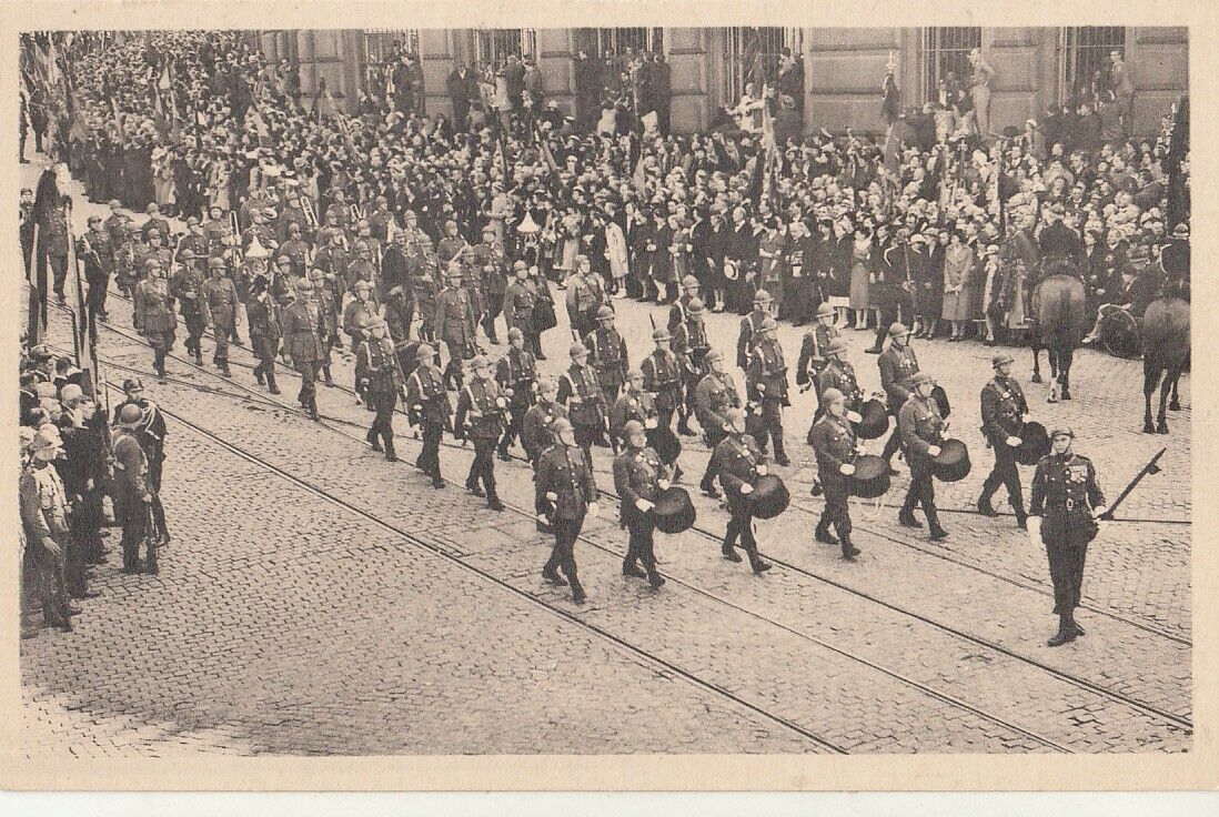 Royalty Queen Astrid Funeral Procession Brussel 1935 Reine des Belges ...