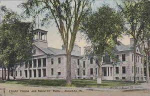 Maine Augusta Court House And Registry Bldg