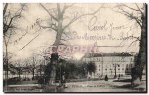 Old Postcard Epinal and College Courses