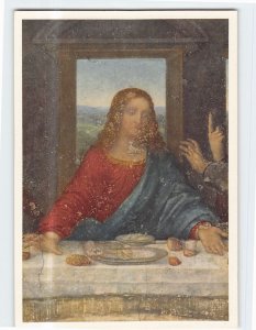 Postcard Il Redentore (da L'Ultima Cena) By Leonardo da Vinci, Milan, Italy