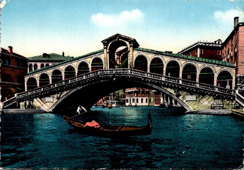 Italy Venezia Venice The Rialto Bridge