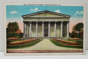 Philadelphia PA Girard College Postcard C1