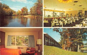 Smithtown Long Island New York Towne House Motel Multiview Postcard AA71707