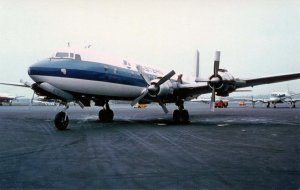 Eastern Airlines - DC-7    (aviationcards.com)