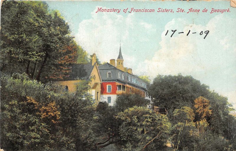 br105907 monastery of franciscan sisters st anne de beaupre  canada