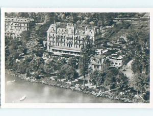 old rppc GRAND HOTEL CONTINENTAL Montreux - Lake Geneva Switzerland HM2156