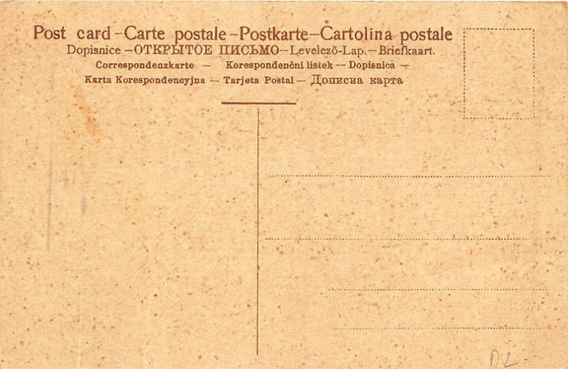 A Merry Christmas Snowman Postcard