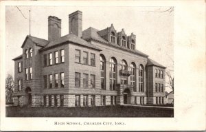 Postcard High School in Charles City, Iowa
