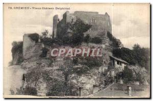 Postcard Old Cremieu Vieux Chateau Delphinal