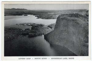 Lovers' Leap - Mount Kineo - Moosehead Lake, Maine
