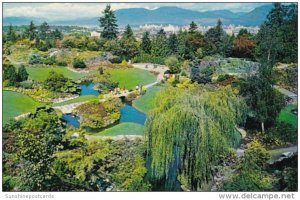 Canada Vancouver Queen Elizabeth Park Rock Garden 1951