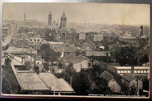 Vintage Postcard 1906 Bird's Eye View of Baltimore, Maryland (MD)