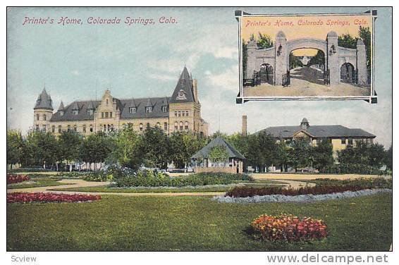 Scenic view, Printer's Home, Colorado Springs, Colorado,  00-10s